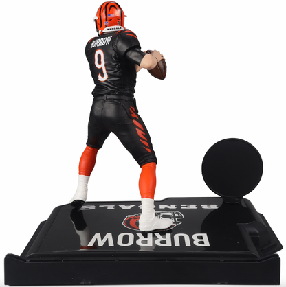 McFarlane NFL  Sports Picks - Joe Burrow Black Jersey Figure - Cincinnati Bengals