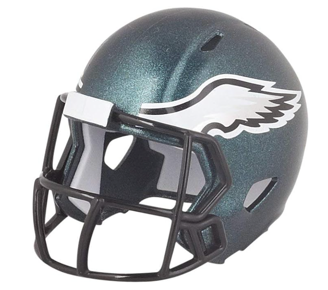 Philadelphia Eagles NFL Riddell Speed Pocket PRO Micro/Pocket-Size/Mini Football Helmet