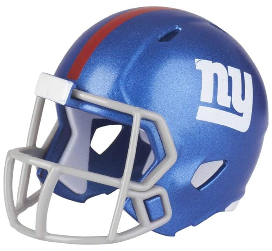 New York Giants  NFL Riddell Speed Pocket PRO Micro/Pocket-Size/Mini Football Helmet - Pro League Sports Collectibles Inc.