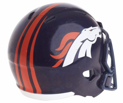 Denver Broncos NFL Riddell Speed Pocket PRO Micro/Pocket-Size/Mini Football Helmet