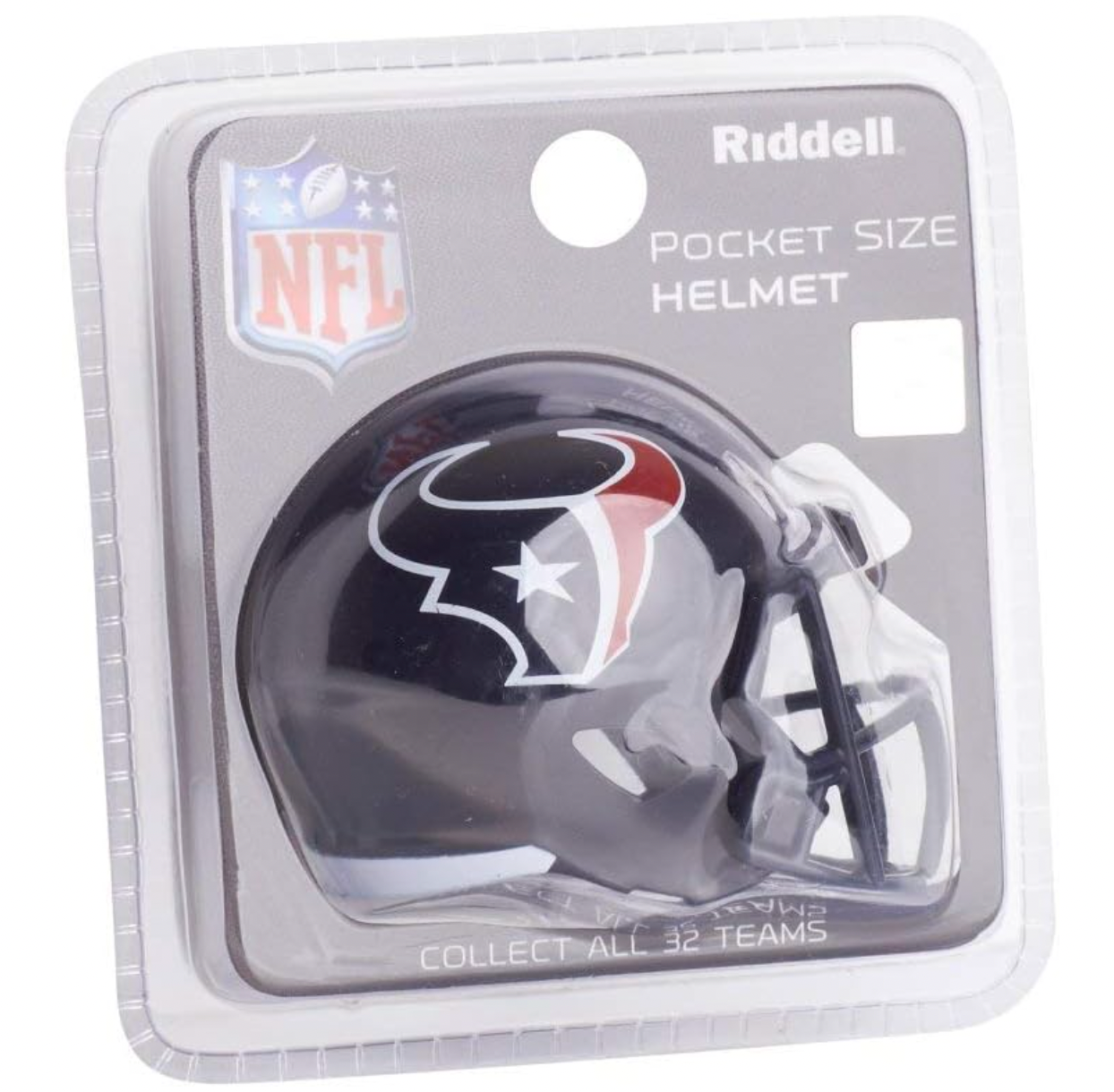 Houston Texans NFL Riddell Speed Pocket PRO Micro/Pocket-Size/Mini Football Helmet