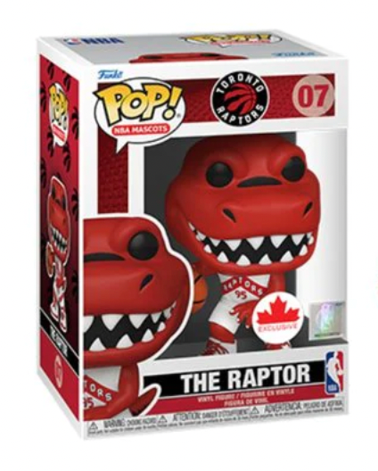 NBA POP! Funko Toronto Raptors 'The Raptor' Vinyl Figure #07