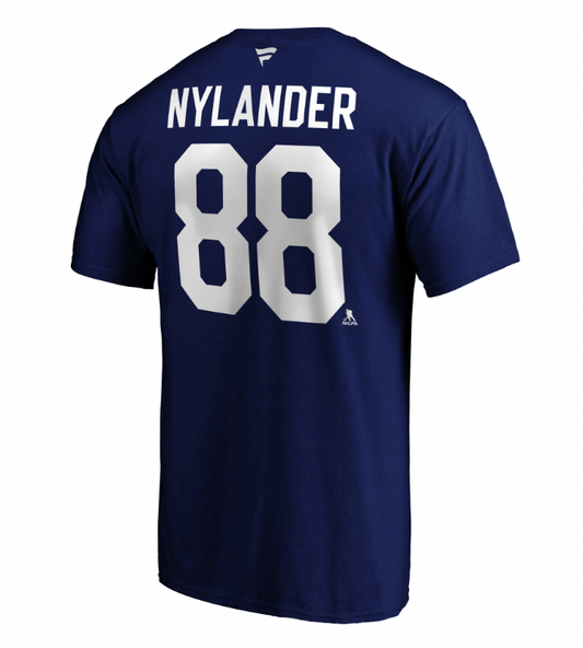 Toronto Maple Leafs William Nylander #88 Fanatics Name and Number T-Shirt - Pro League Sports Collectibles Inc.