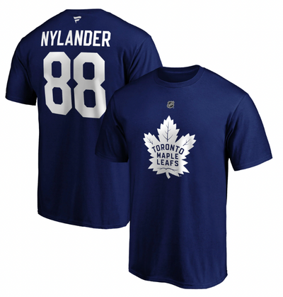 Toronto Maple Leafs William Nylander #88 Fanatics Name and Number T-Shirt