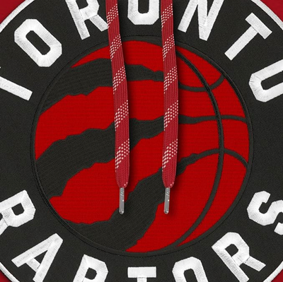 Toronto Raptors NBA Express Twill Logo Hoodie - Red