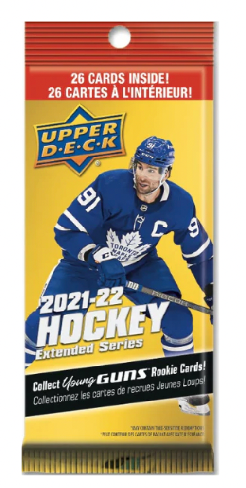 2021/22 Upper Deck Extended Series Hockey Fat Pack - 30 Cards