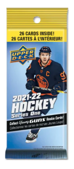 20221/22 Upper Deck Series 1 Hockey Fat Pack - 30 Cards - Pro League Sports Collectibles Inc.