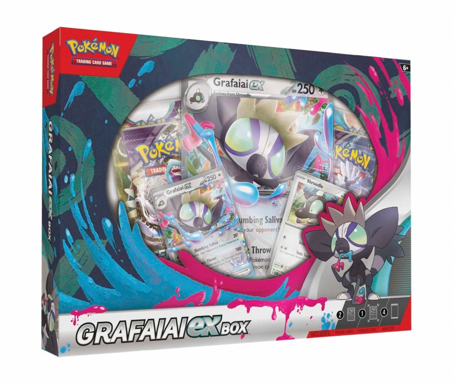 Pokémon TCG: Grafaiai ex Box - Pro League Sports Collectibles Inc.