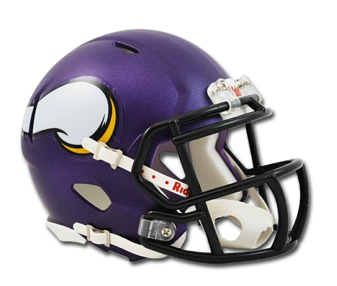 Riddell Minnesota Vikings Revolution Speed Mini Football Helmet