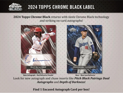 2024 Topps Chrome Black Baseball