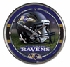Baltimore Ravens WinCraft NFL Chrome Clock