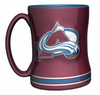 NHL Colorado Avalanche 14oz. Sculpted Relief Mug