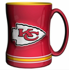 NFL Kansas City Chiefs 14oz. Sculpted Relief Mug