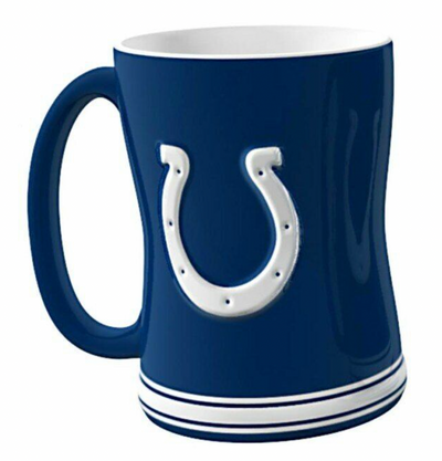 NFL Indianapolis Colts 14oz. Sculpted Relief Mug