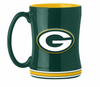 NFL Green Bay Packers 14oz. Sculpted Relief Mug
