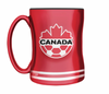 Canada Soccer 14oz Sculpted Relief Mug