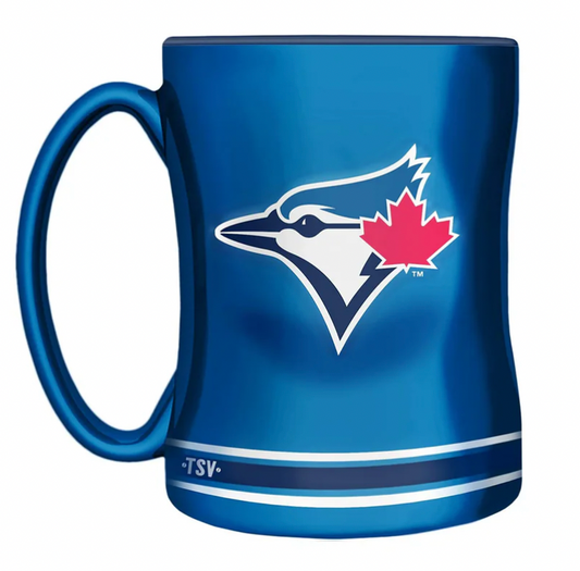 MLB Toronto Blue Jays 14oz Sculpted Relief Mug