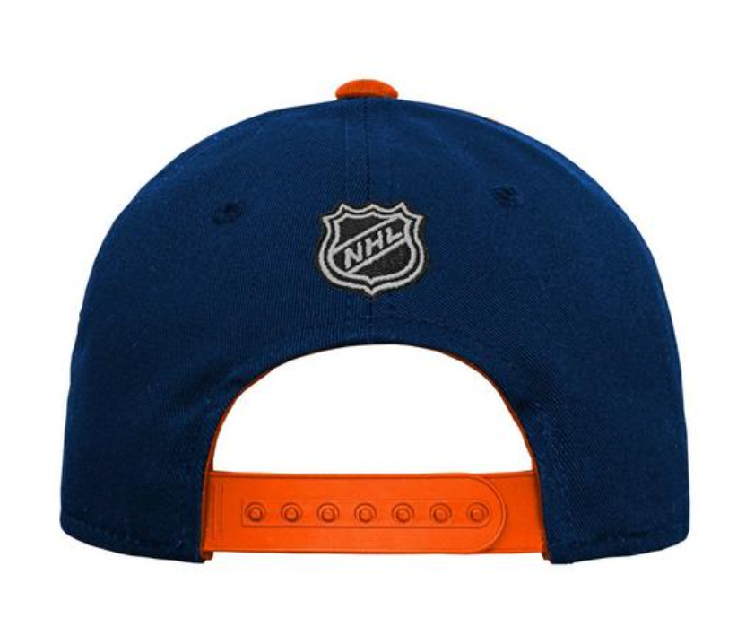 Youth Edmonton Oilers NHL Precurved Snapback Cap