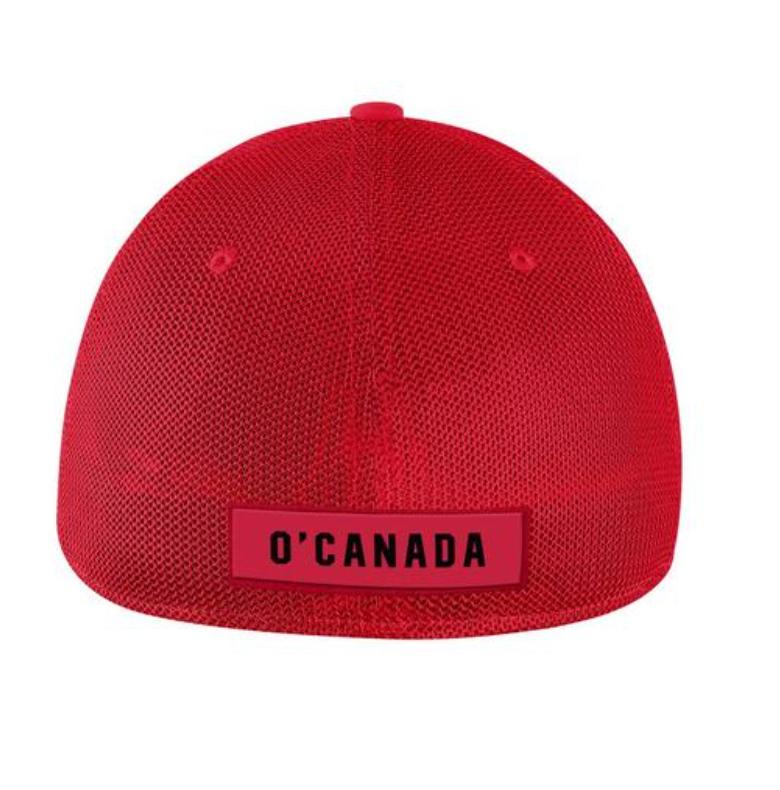 Youth Canada Soccer Nike Swoosh 2.0 Flex Hat - Red