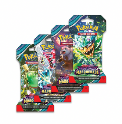 Pokémon TCG: Scarlet & Violet-Twilight Masquerade Booter Pack - 10 Cards