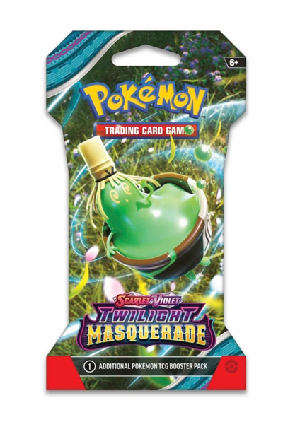 Pokémon TCG: Scarlet & Violet-Twilight Masquerade Booter Pack - 10 Cards