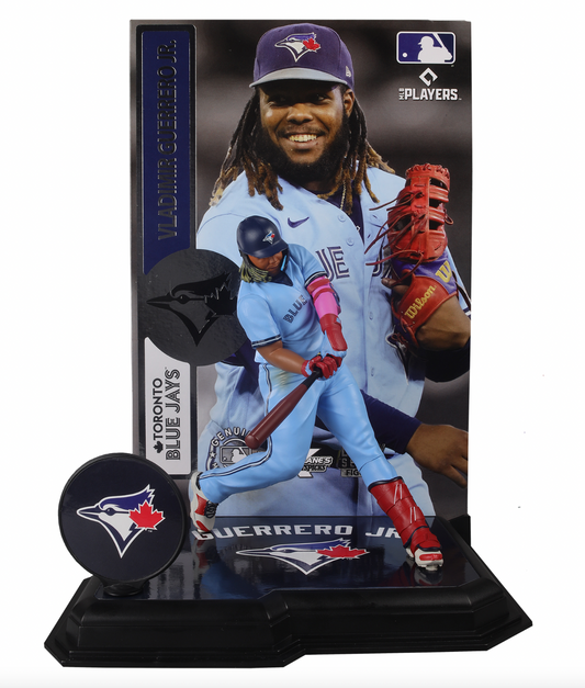 McFarlane MLB  Sports Picks - Vladimir Guerrero Jr. Horizon Blue Jersey Figure - Toronto Blue Jays