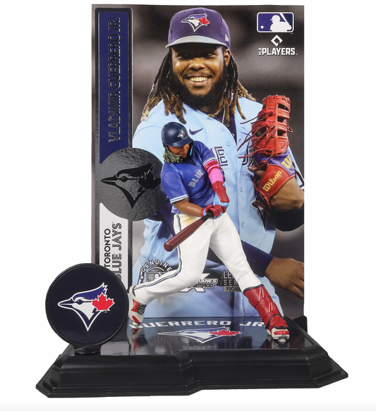 McFarlane MLB  Sports Picks - Vladimir Guerrero Jr. White Jersey Figure - Toronto Blue Jays