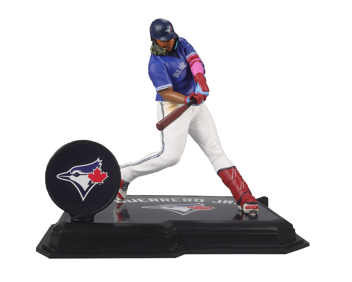 McFarlane MLB  Sports Picks - Vladimir Guerrero Jr. White Jersey Figure - Toronto Blue Jays - Pro League Sports Collectibles Inc.