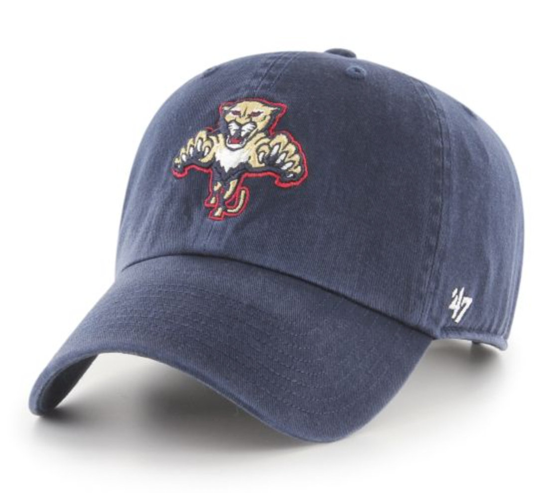 Florida Panthers Navy Clean Up '47 Brand Adjustable Hat