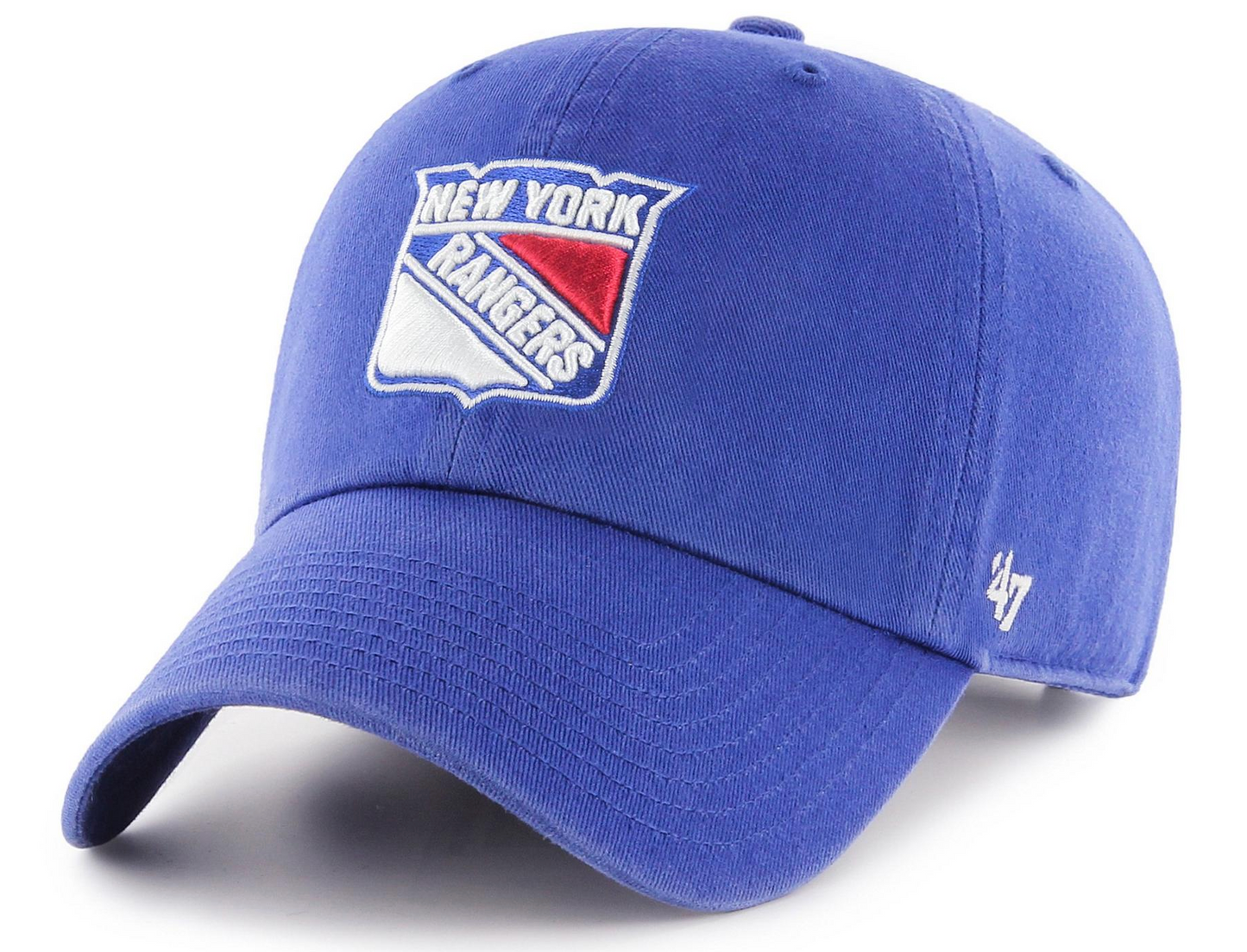 New York Rangers Royal Blue Clean Up '47 Brand Adjustable Hat