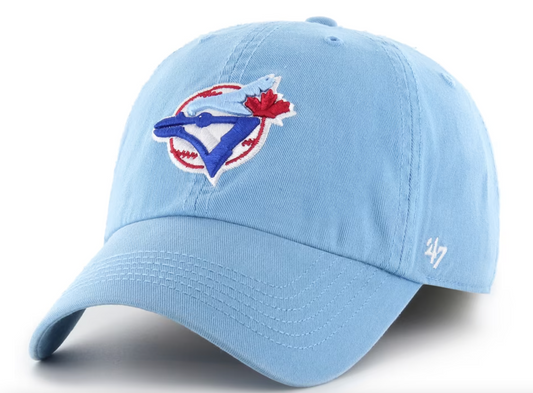 Toronto Blue Jays Baby Blue 47 Brand Cooperstown Logo Hat