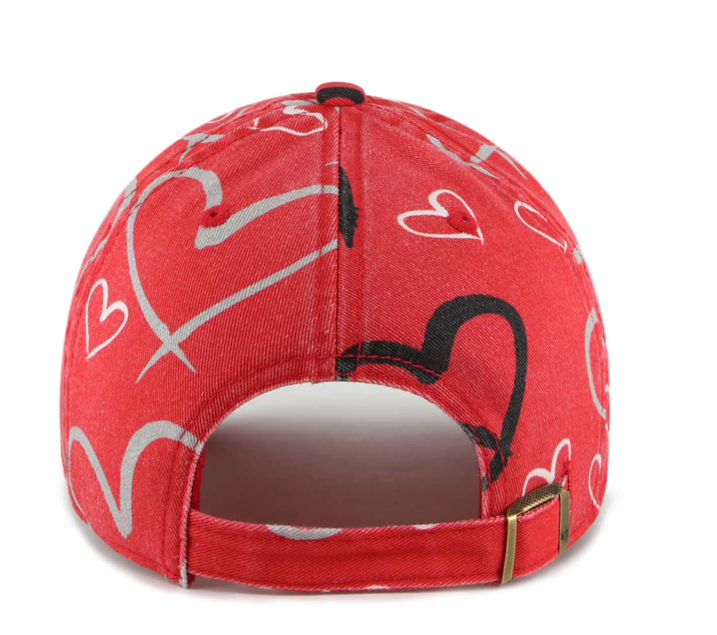 Youth Toronto Raptors Red Adore 47 Brand Logo Hat - Pro League Sports Collectibles Inc.