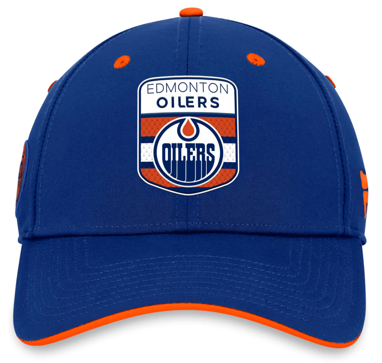 Edmonton Oilers Fanatics Blue 2023 NHL Draft Authentic Pro Flex Hat