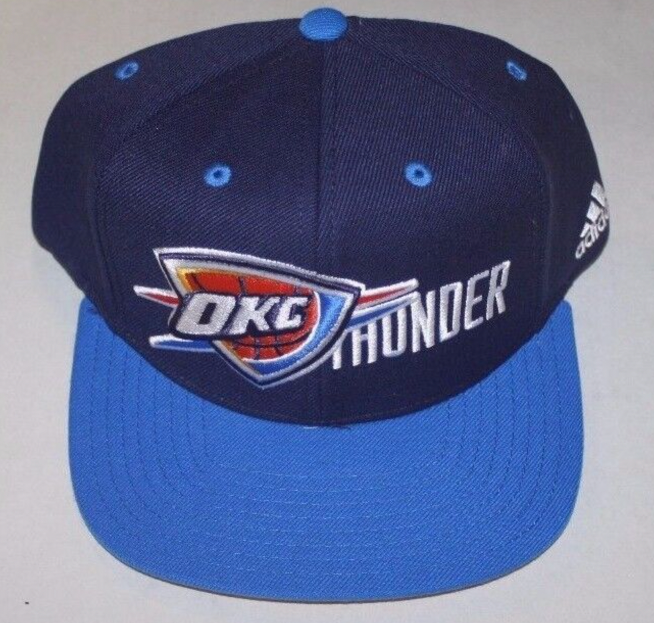 Oklahoma City Thunder Adidas Snapback -  Navy and Royal