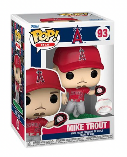 MLB POP! Funko California Angels Mike Trout Vinyl Figure #93