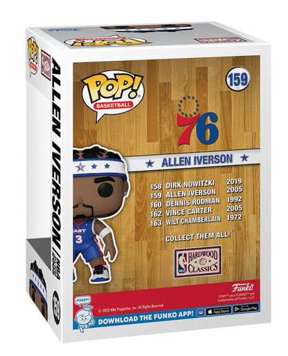 NFL POP! Funko Allen Iverson All-Star Vinyl Figure #159