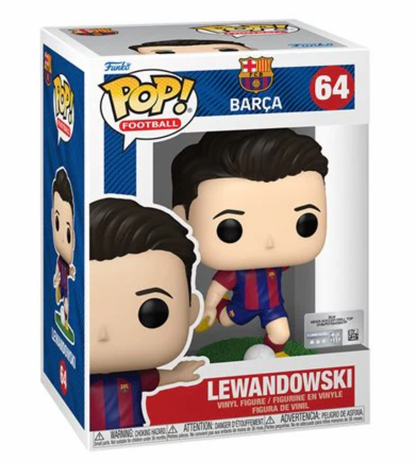 Football POP! Funko Barca Lewandowski Vinyl Figure #64