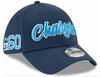 Los Angeles Chargers New Era 2019 On Field Sideline Navy/ Cobalt Blue 39Thirty Flex Fit Hat