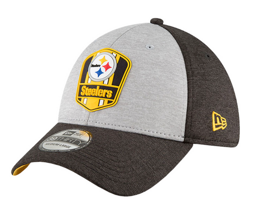 Pittsburgh Steelers New Era 2018 On Field Sideline Home 39Thirty Flex Fit Hat