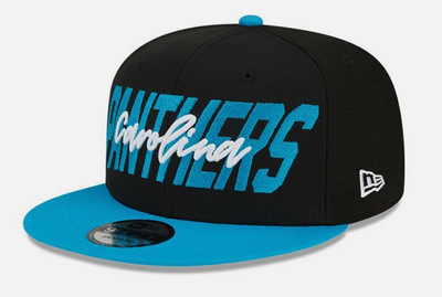 Carolina Panthers NFL New Era 2022 Draft 9Fifty Snapback Hat