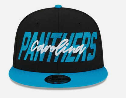 Carolina Panthers NFL New Era 2022 Draft 9Fifty Snapback Hat