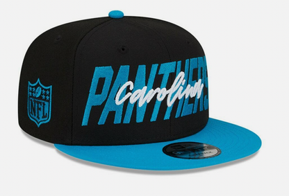 Carolina Panthers NFL New Era 2022 Draft 9Fifty Snapback Hat