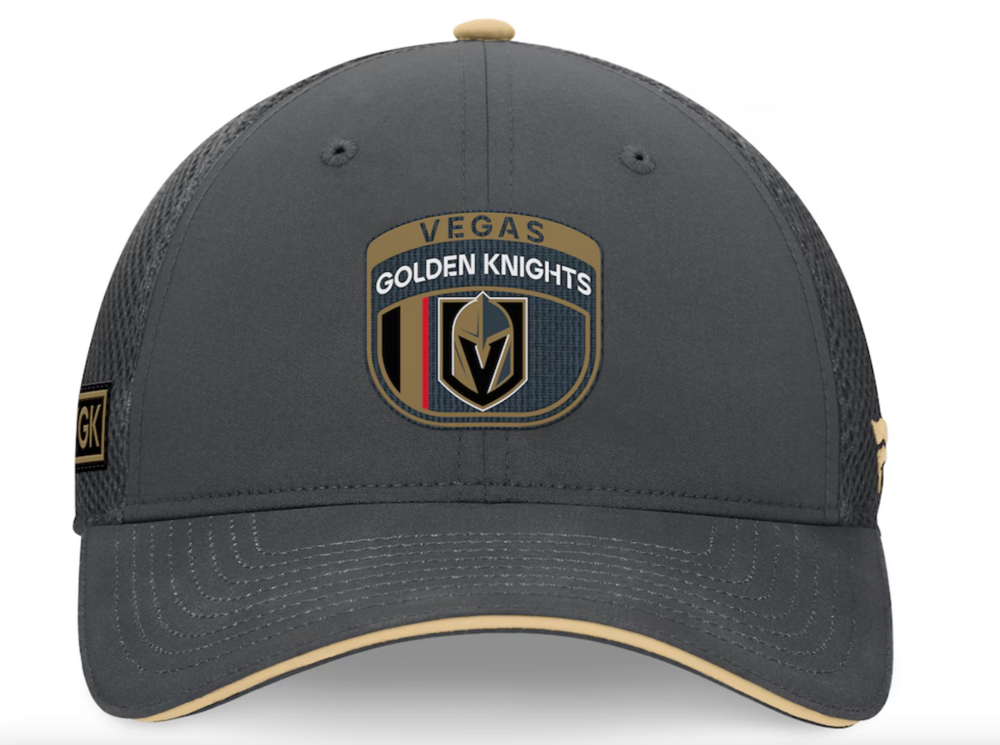 Youth Vegas Golden Knights Fanatics Branded 2024 NHL Draft On Stage Trucker Adjustable Hat