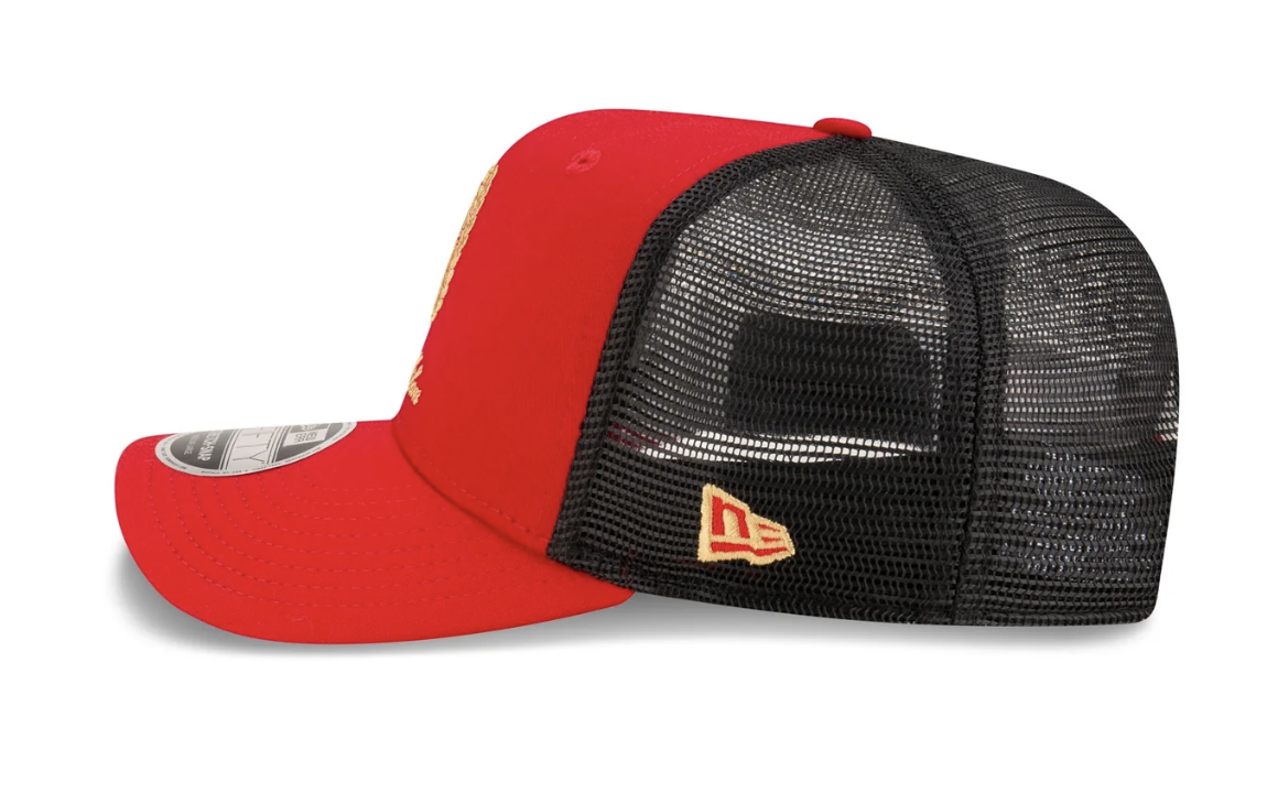 AC Milan Heritage Gold - 9FIFTY Stretch-Snap Red / Black