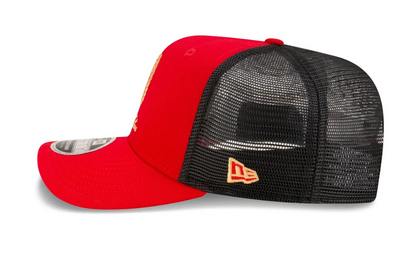 AC Milan Heritage Gold - 9FIFTY Stretch-Snap Red / Black