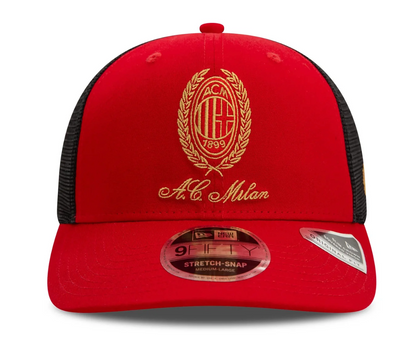 AC Milan Heritage Gold - 9FIFTY Stretch-Snap Red / Black