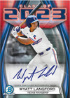 Bowman Draft 2023 Hobby Baseball Box - 3 Chrome Autographs per Box - look out for Paul Skenes