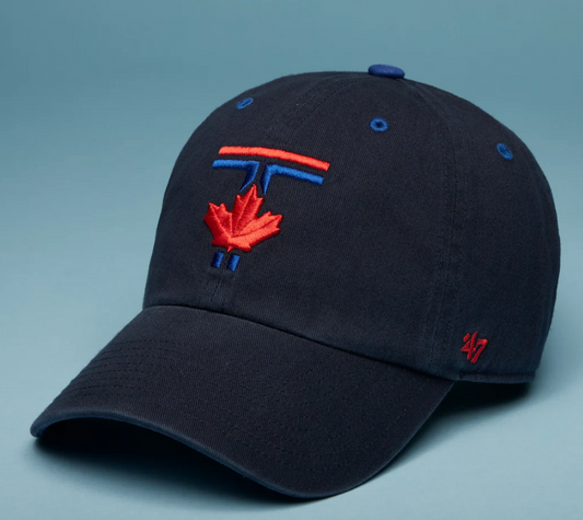 Toronto Blue Jays City Connect Logo Clean Up '47 Brand Adjustable Hat