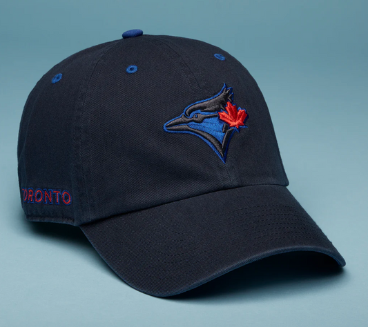 Toronto Blue Jays City Connect Primary Logo '47 Brand Clean Up Adjustable Hat