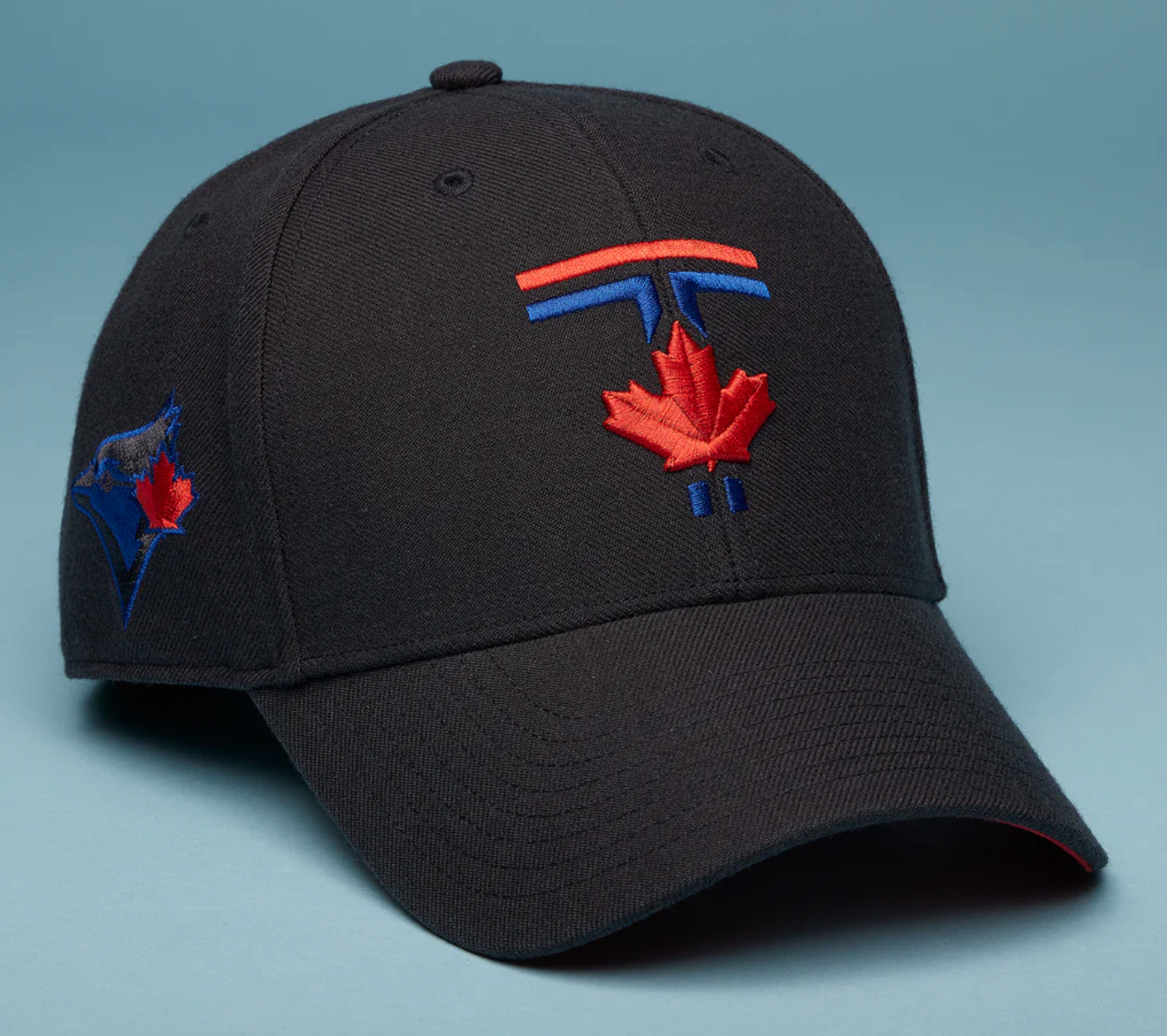 Toronto Blue Jays City Connect Logo '47 Brand MVP Adjustable Hat - Pro League Sports Collectibles Inc.